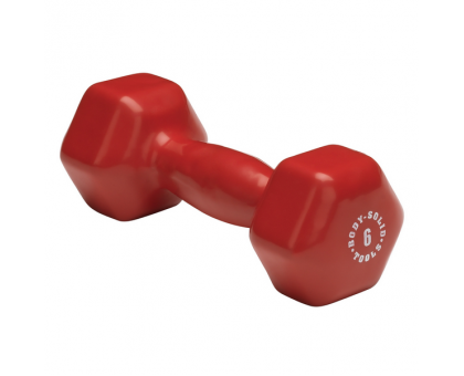 Гантель в виниловой оболочке 2,7 кг (6lb)