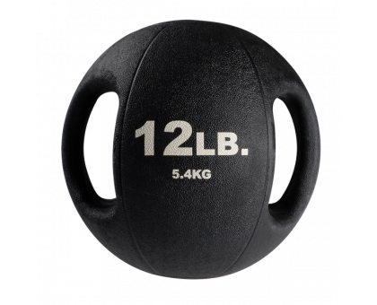 Тренировочный мяч с хватами 5,4 кг (12lb)