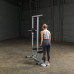 Тренажер верхняя-нижняя тяга Body Solid PLM180X на свободных весах