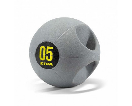 Набивной мяч Medball ZIVA с ручками, 8 кг