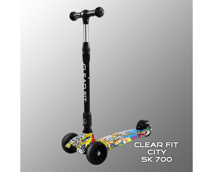 Детский самокат Clear Fit City SK 700