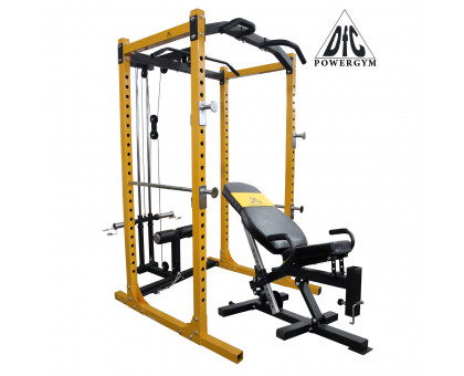 Силовая рама со скамьей DFC POWERGYM PK013 (три короба + один (sub064/pk13))