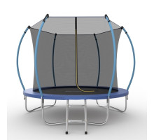 Батут с внутренней сеткой и лестницей EVO JUMP Internal 8FT (Blue), диаметр 8FT (синий)
