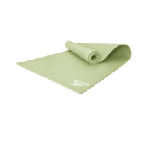 RAYG-11022GN Тренировочный коврик (мат) для йоги Reebok зеленый 4мм