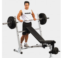 Универсальная скамья для жима--Body Solid Powerline POB44