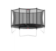 Батут BERG Favorit Regular 430 Grey Levels +защитная сетка Safety Net Comfort (35.14.14.00+35.74.14.03)
