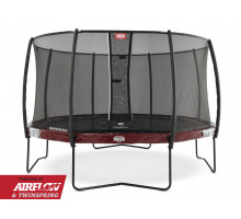 Батут BERG Elite Red 430 + сетка Deluxe (37.34.00.00 + 35.72.24.02)
