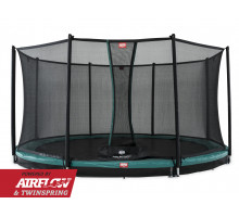 Батут BERG InGround Champion Green 430 (35.44.57.01) + Safety Net Comfort 430 (35.74.14.02)