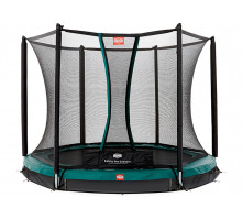 Батут BERG InGround Talent Green 240 + Safety Net Comfort